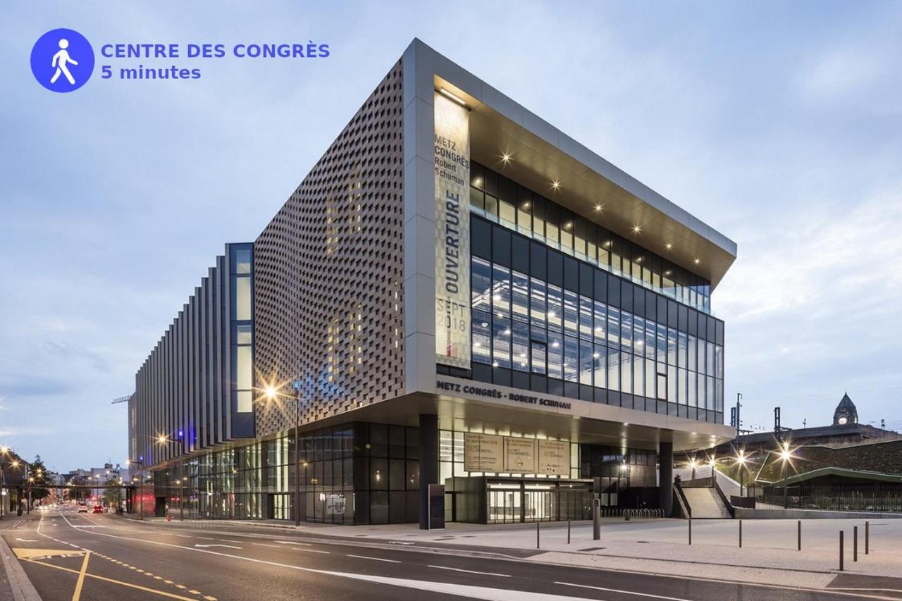 BELCHAMPS Metz Gare Pompidou Apartment Exterior foto